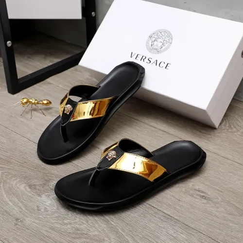 Cheap Versace Slippers For Men #1434221, $$45.00 USD On Versace Slippers