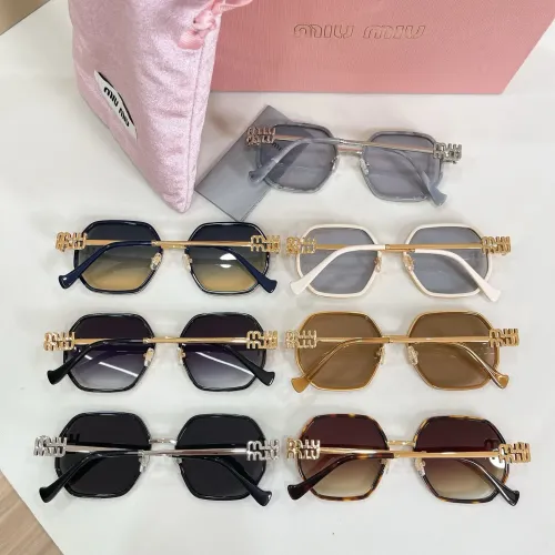 Replica MIU MIU AAA Quality Sunglasses #1434223 $68.00 USD for Wholesale