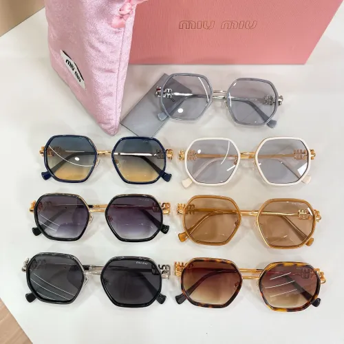Replica MIU MIU AAA Quality Sunglasses #1434228 $68.00 USD for Wholesale