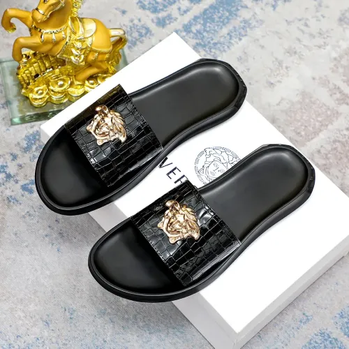 Cheap Versace Slippers For Men #1434236, $$45.00 USD On Versace Slippers