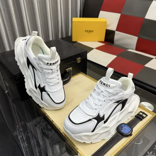 Replica Fendi Casual Shoes For Men #1434241 $102.00 USD for Wholesale