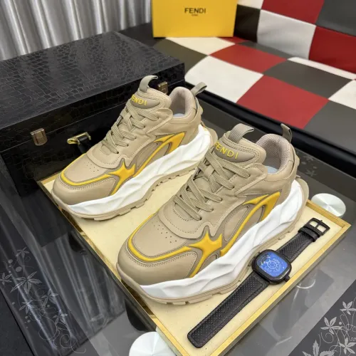 Replica Fendi Casual Shoes For Men #1434243 $102.00 USD for Wholesale