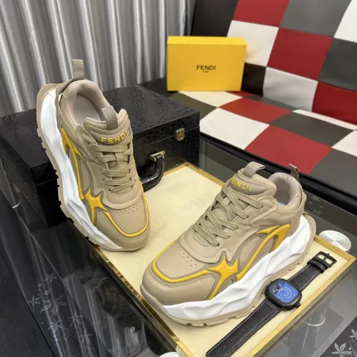 Replica Fendi Casual Shoes For Men #1434243 $102.00 USD for Wholesale