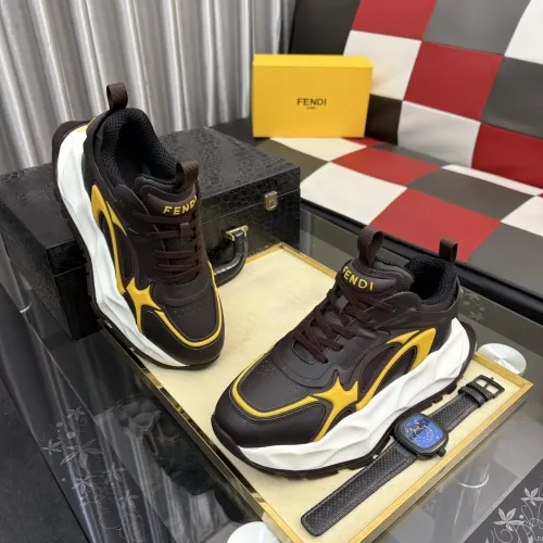 Replica Fendi Casual Shoes For Men #1434245 $102.00 USD for Wholesale