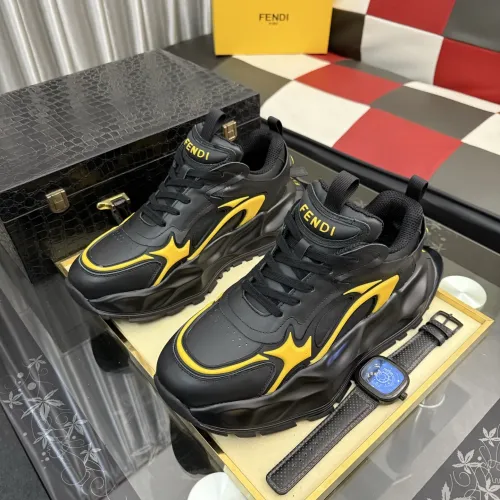 Replica Fendi Casual Shoes For Men #1434246 $102.00 USD for Wholesale