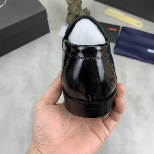 Replica Prada Leather Shoes For Men #1434251 $102.00 USD for Wholesale