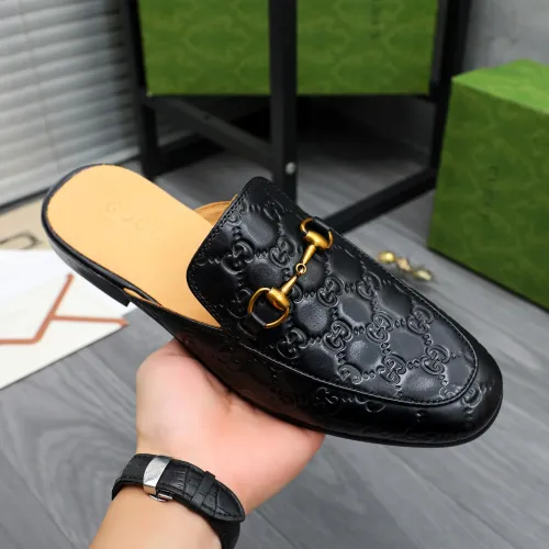 Replica Gucci Slippers For Men #1434308 $82.00 USD for Wholesale