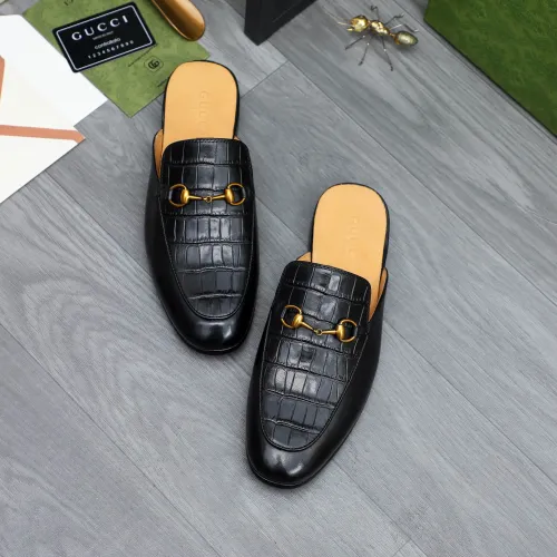 Replica Gucci Slippers For Men #1434311 $82.00 USD for Wholesale