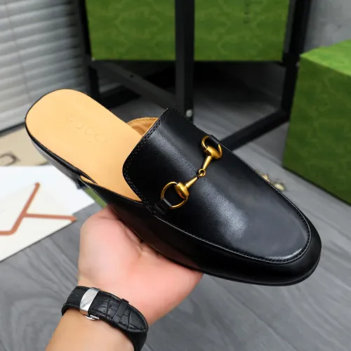 Replica Gucci Slippers For Men #1434315 $82.00 USD for Wholesale