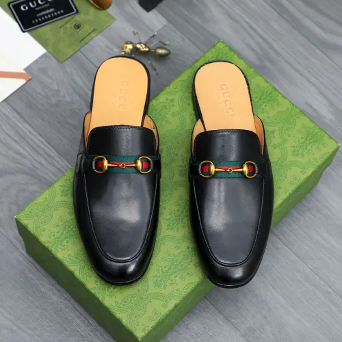 Replica Gucci Slippers For Men #1434320 $82.00 USD for Wholesale