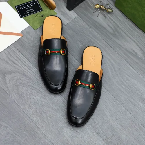 Replica Gucci Slippers For Men #1434320 $82.00 USD for Wholesale
