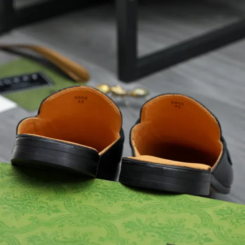 Replica Gucci Slippers For Men #1434320 $82.00 USD for Wholesale