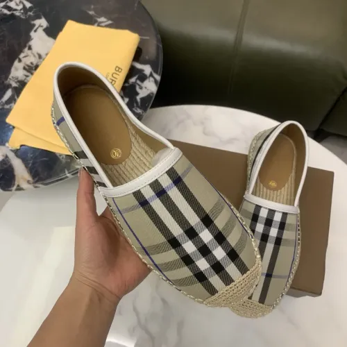Replica Burberry Flat Shoes For Men #1434328 $76.00 USD for Wholesale