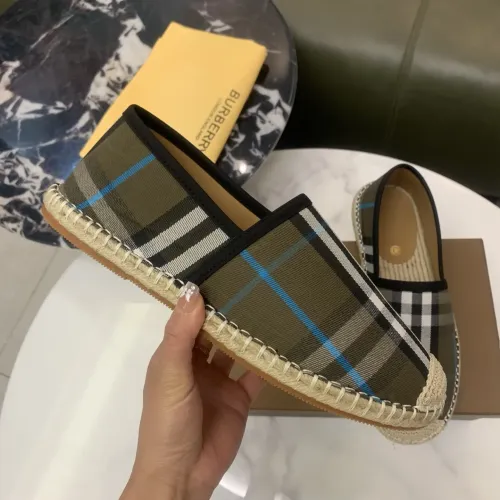 Replica Burberry Flat Shoes For Men #1434331 $76.00 USD for Wholesale