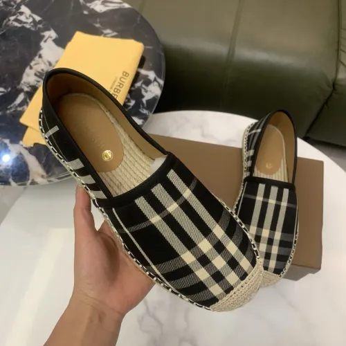 Replica Burberry Flat Shoes For Men #1434332 $76.00 USD for Wholesale