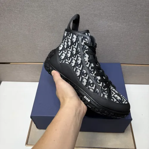Replica Christian Dior High Top Shoes For Men #1434361 $92.00 USD for Wholesale