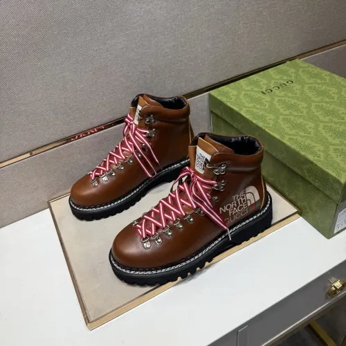 Replica Gucci Boots For Men #1434370 $108.00 USD for Wholesale