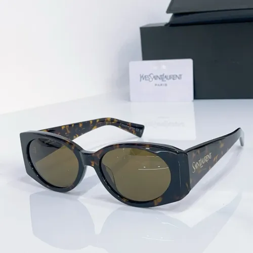 Cheap Yves Saint Laurent YSL AAA Quality Sunglasses #1434377, $$56.00 USD On Yves Saint Laurent YSL AAA Quality Sunglasses