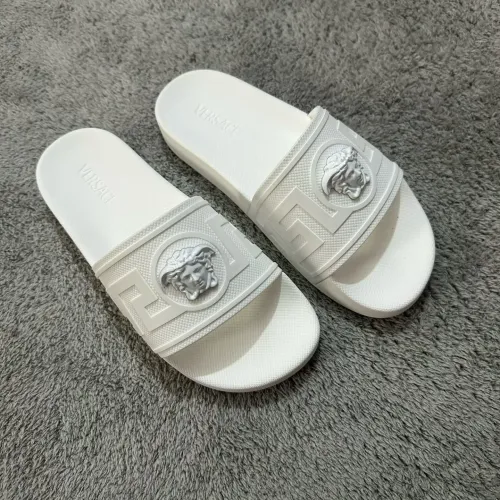 Replica Versace Slippers For Women #1434385 $52.00 USD for Wholesale