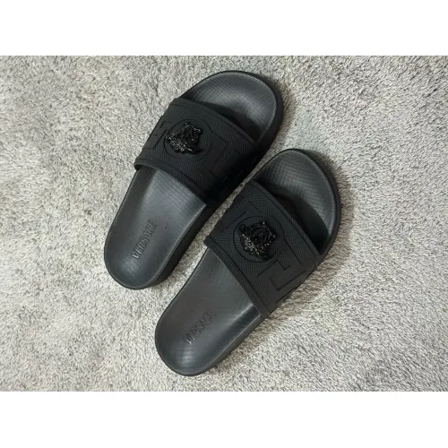 Replica Versace Slippers For Women #1434389 $52.00 USD for Wholesale