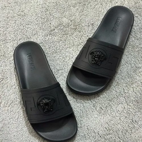 Replica Versace Slippers For Women #1434389 $52.00 USD for Wholesale