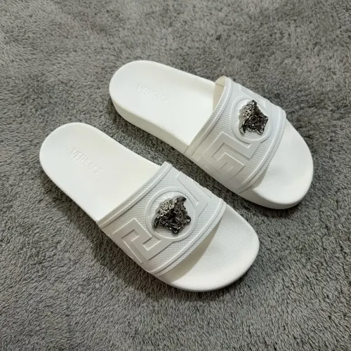 Replica Versace Slippers For Men #1434413 $52.00 USD for Wholesale