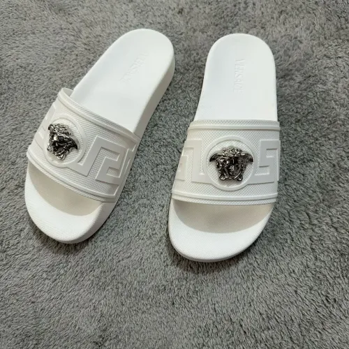 Replica Versace Slippers For Men #1434413 $52.00 USD for Wholesale