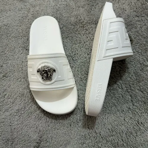 Replica Versace Slippers For Women #1434417 $52.00 USD for Wholesale