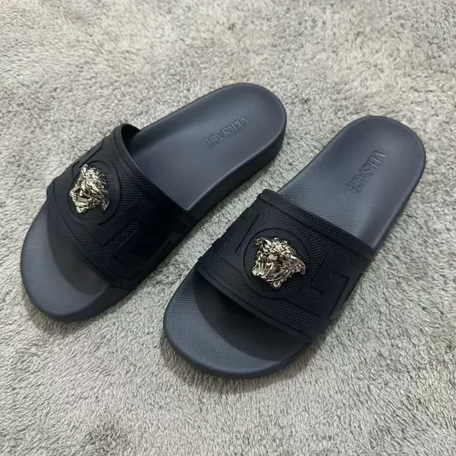 Replica Versace Slippers For Women #1434447 $52.00 USD for Wholesale