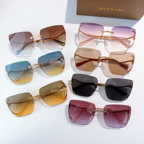 Replica Bvlgari AAA Quality Sunglasses #1434458 $60.00 USD for Wholesale