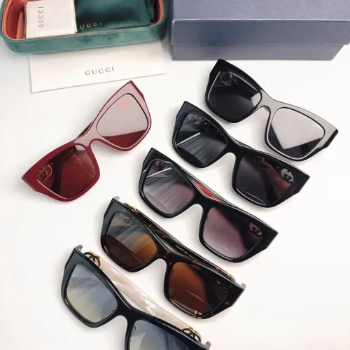 Replica Gucci AAA Quality Sunglasses #1434515 $60.00 USD for Wholesale