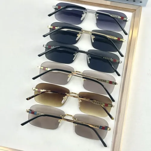 Replica Gucci AAA Quality Sunglasses #1434526 $60.00 USD for Wholesale