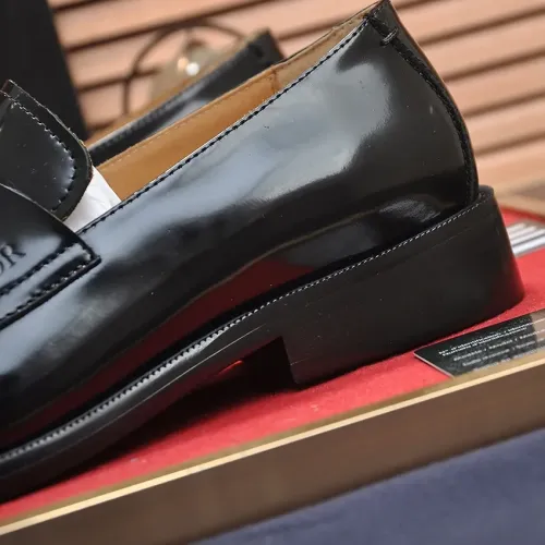 Replica Christian Dior Leather Shoes For Men #1434539 $115.00 USD for Wholesale