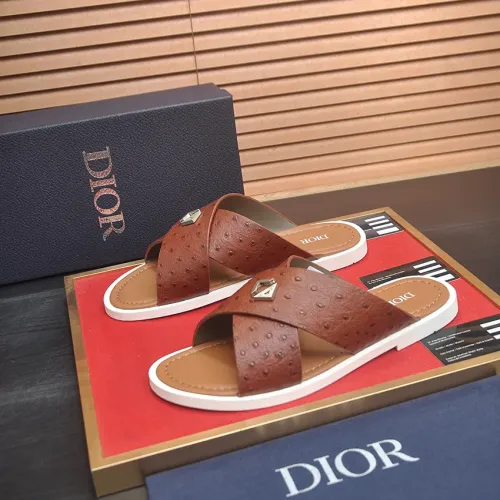 Cheap Christian Dior Slippers For Men #1434556, $$52.00 USD On Christian Dior Slippers