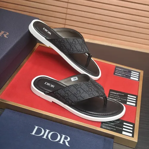 Replica Christian Dior Slippers For Men #1434560 $52.00 USD for Wholesale