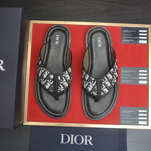 Replica Christian Dior Slippers For Men #1434561 $52.00 USD for Wholesale