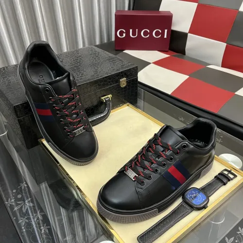 Replica Gucci Casual Shoes For Men #1434581 $85.00 USD for Wholesale