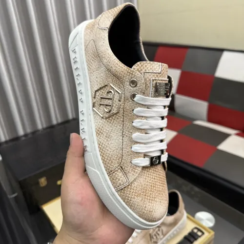 Replica Philipp Plein PP Casual Shoes For Men #1434606 $80.00 USD for Wholesale