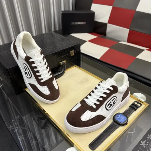 Replica Armani Casual Shoes For Men #1434632 $76.00 USD for Wholesale