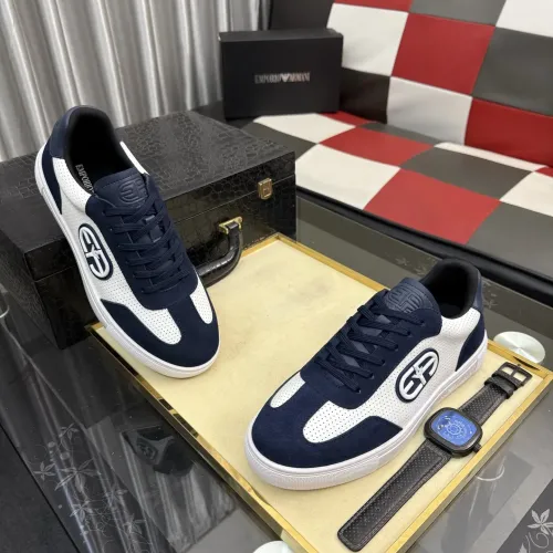 Replica Armani Casual Shoes For Men #1434633 $76.00 USD for Wholesale