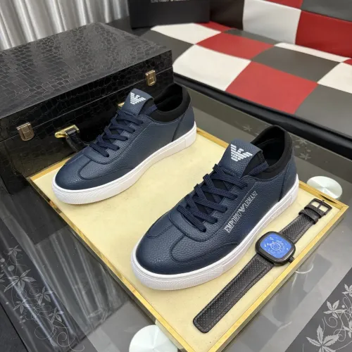 Replica Armani Casual Shoes For Men #1434635 $76.00 USD for Wholesale