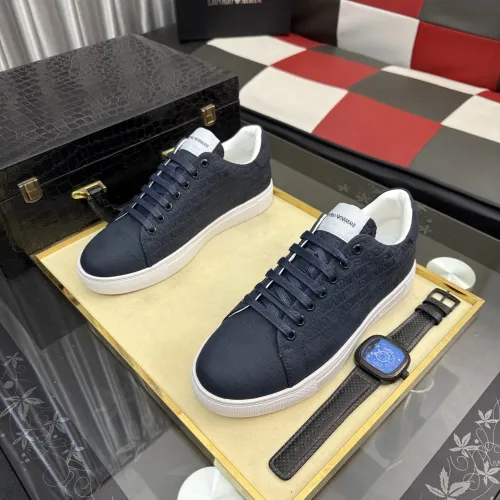 Replica Armani Casual Shoes For Men #1434637 $80.00 USD for Wholesale