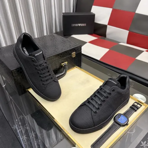 Replica Armani Casual Shoes For Men #1434640 $80.00 USD for Wholesale
