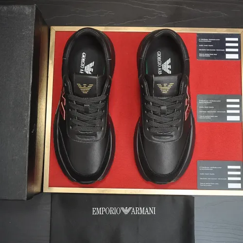 Replica Armani Casual Shoes For Men #1434646 $92.00 USD for Wholesale