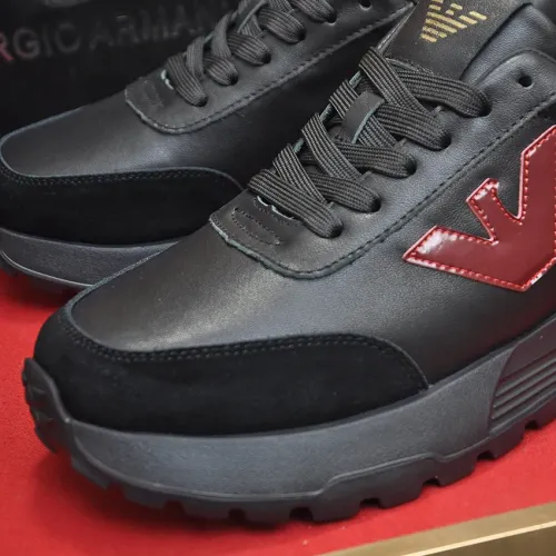 Replica Armani Casual Shoes For Men #1434646 $92.00 USD for Wholesale