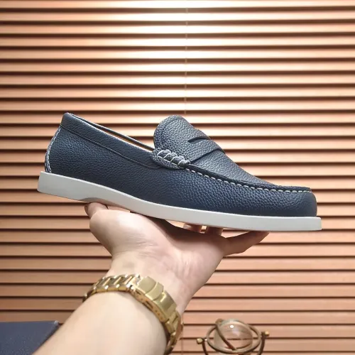 Replica Christian Dior Leather Shoes For Men #1434693 $102.00 USD for Wholesale