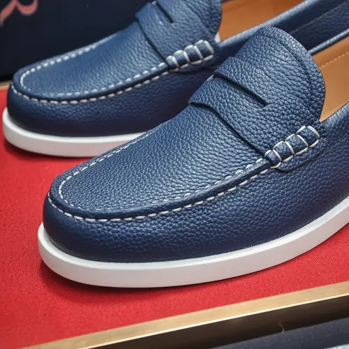 Replica Christian Dior Leather Shoes For Men #1434693 $102.00 USD for Wholesale