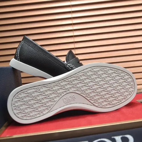 Replica Christian Dior Leather Shoes For Men #1434695 $102.00 USD for Wholesale