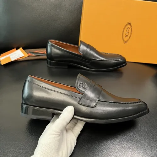 Replica TOD'S Oxfords Shoes For Men #1434759 $155.00 USD for Wholesale