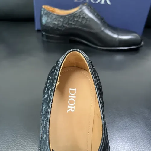 Replica Christian Dior Leather Shoes For Men #1434762 $165.00 USD for Wholesale